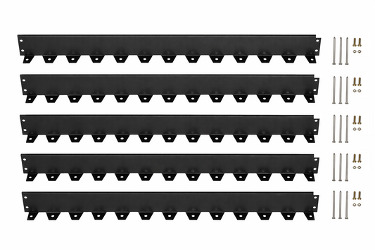 5m Stainless Steel Garden Edging Kit Black – Includes 15 Spikes & Connectors