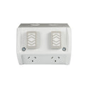 Weatherproof Double GPO 10 Amp IP53 250V – Outdoor Power Point-Grey
