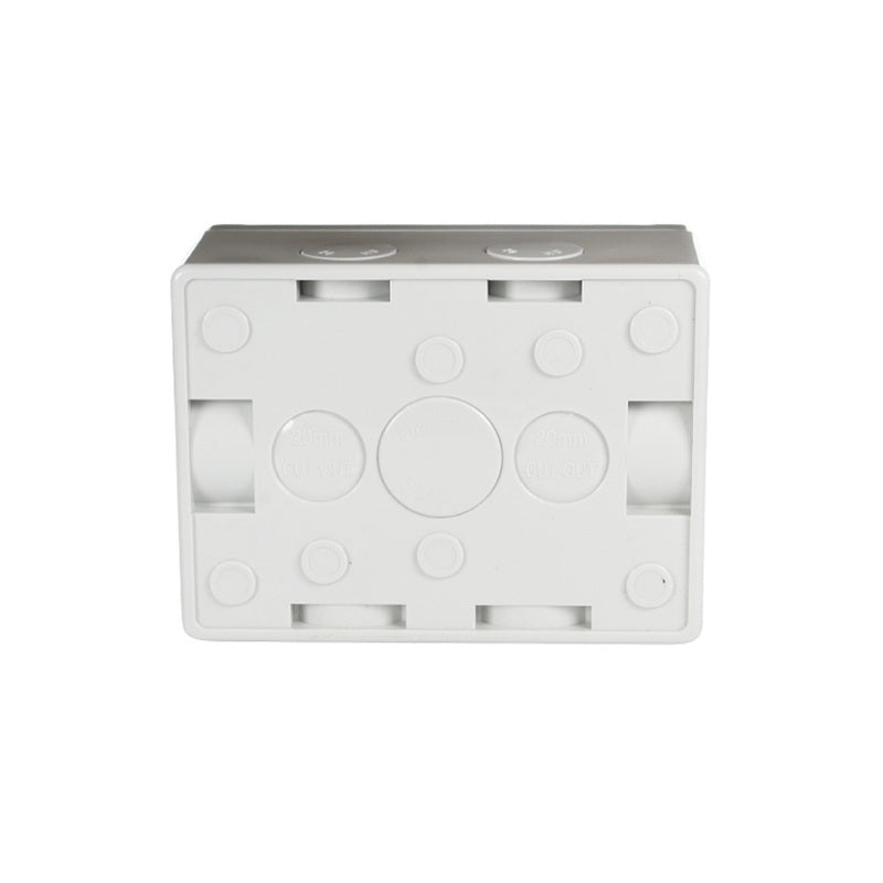 Weatherproof Double GPO 10 Amp IP53 250V – Outdoor Power Point-Grey