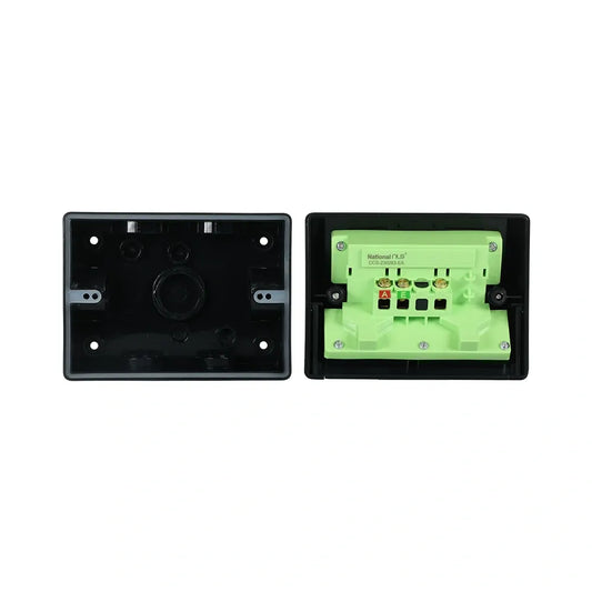 Weatherproof Double GPO 10 Amp IP53 250V – Outdoor Power Point-Black