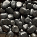 Premium Black Pebbles 20kg | Decorative Garden Stones | Landscaping Rocks
