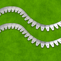 5m-Heavy duty stainless garden edge