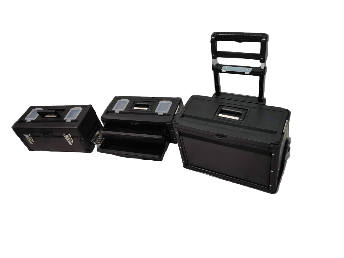 4 layer Tool boxes with metal protection around