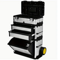 4 layer Tool boxes with metal protection around