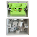 Weatherproof Double GPO 10 Amp IP53 250V – Outdoor Power Point-Grey