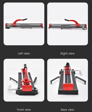 600mm Heavy Duty Manual Tile Cutter with Laser Guide | Double Rail | Ceramic & Porcelain