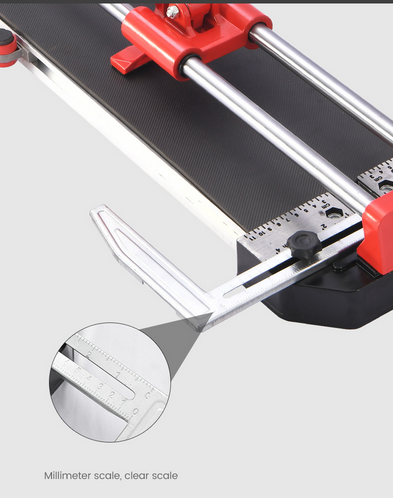 600mm Heavy Duty Manual Tile Cutter with Laser Guide | Double Rail | Ceramic & Porcelain