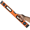 Magnetic Level, 1m, Mechanical Bubble Vials Ruler for 45/90/0 Degree, Aluminum Alloy Leveler Tool w/ Viewing Window