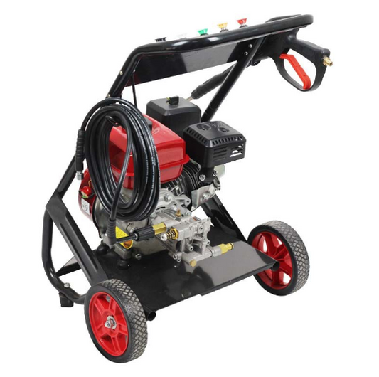 Heavy-Duty Gasoline High Pressure Washer – 6.5HP Engine, 3200PSI, Portable with Hose & Spray Gun