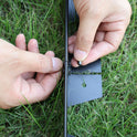 5m-Stainless Steel Garden Edging – Black Finish Landscape Border