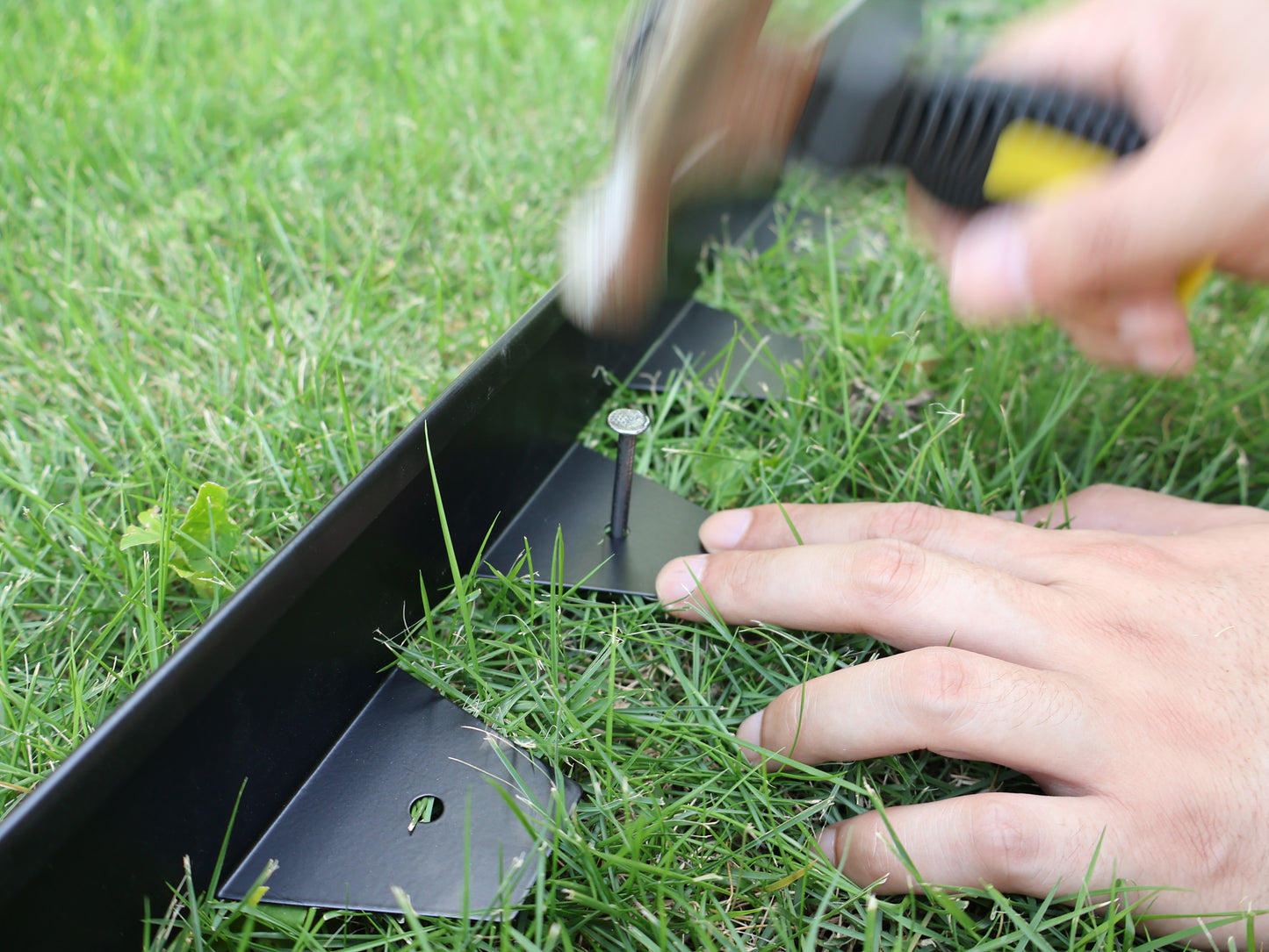 5m-Stainless Steel Garden Edging – Black Finish Landscape Border