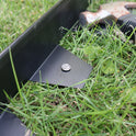 5m-Stainless Steel Garden Edging – Black Finish Landscape Border