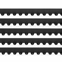 5m Stainless Steel Garden Edging Kit Black – Includes 15 Spikes & Connectors