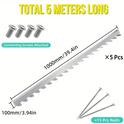 5m-Heavy duty stainless garden edge