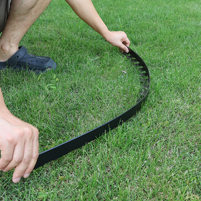 5m-Stainless Steel Garden Edging – Black Finish Landscape Border